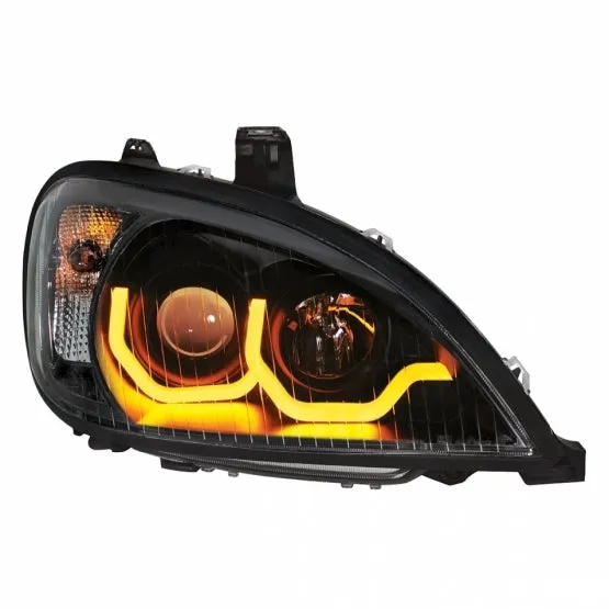 1996  Freightliner Columbia "Blackout" Projection Headlight with Dual Function Light Bar