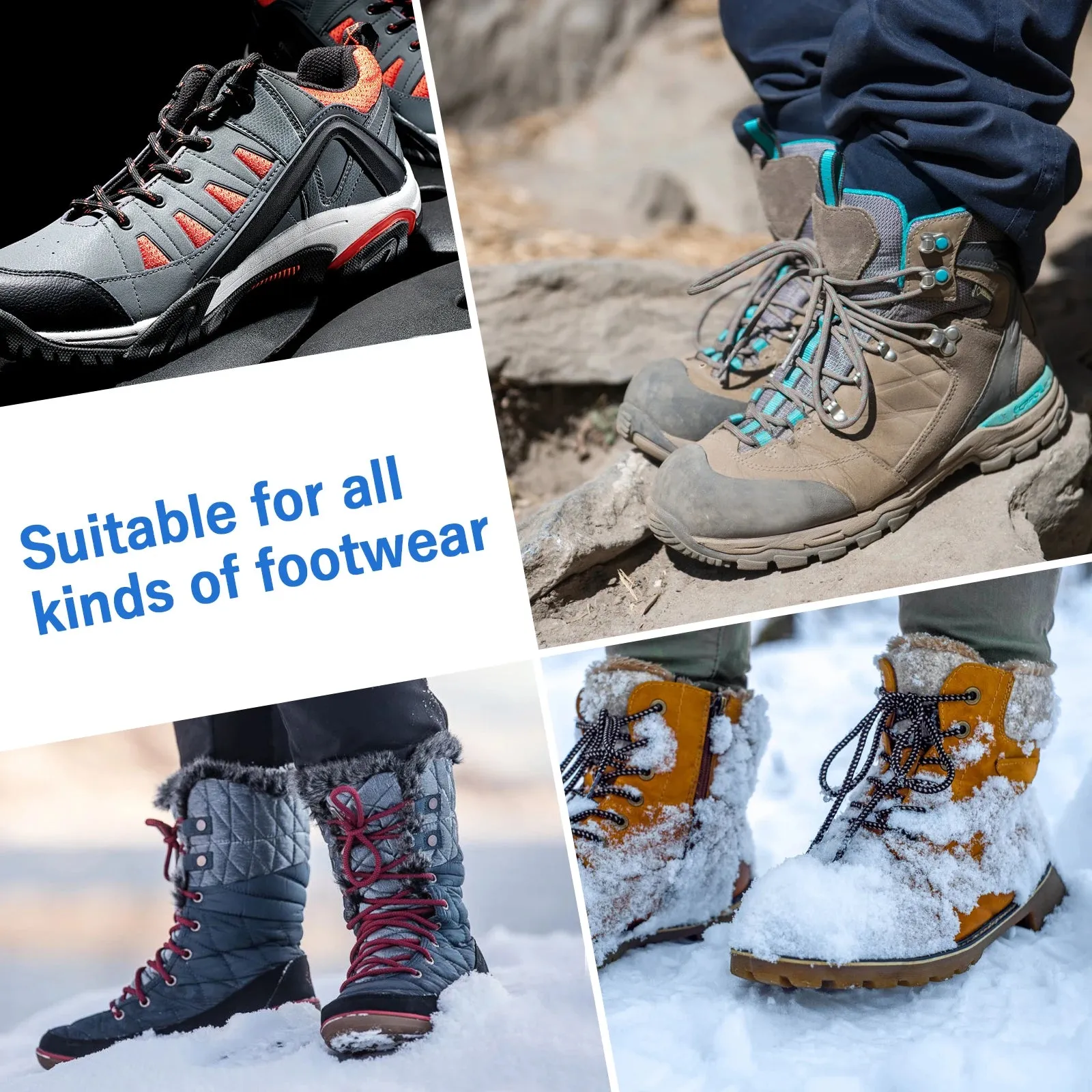 32 Teeth Ice Gripper For Hiking & Climbing