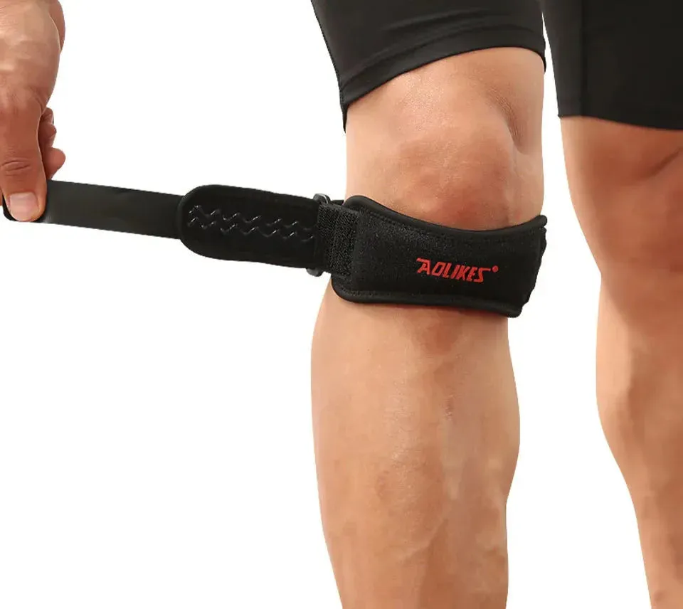 Adjustable Knee Brace Pain Relief For Running Hiking Basketball Tendonitis Support