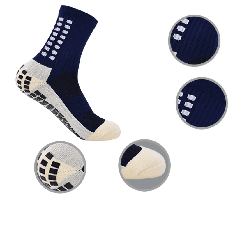 Anti-slip fotbollsstrumpor