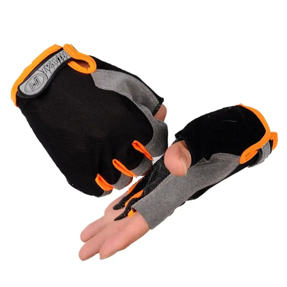 Anti Slip Shock Breathable Fingerless Gloves for Cycling Bicycle