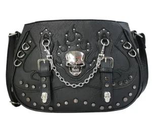 Bag - Skull Flame Chains