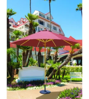 Galtech 131 - 9 FT Wood Market Umbrella