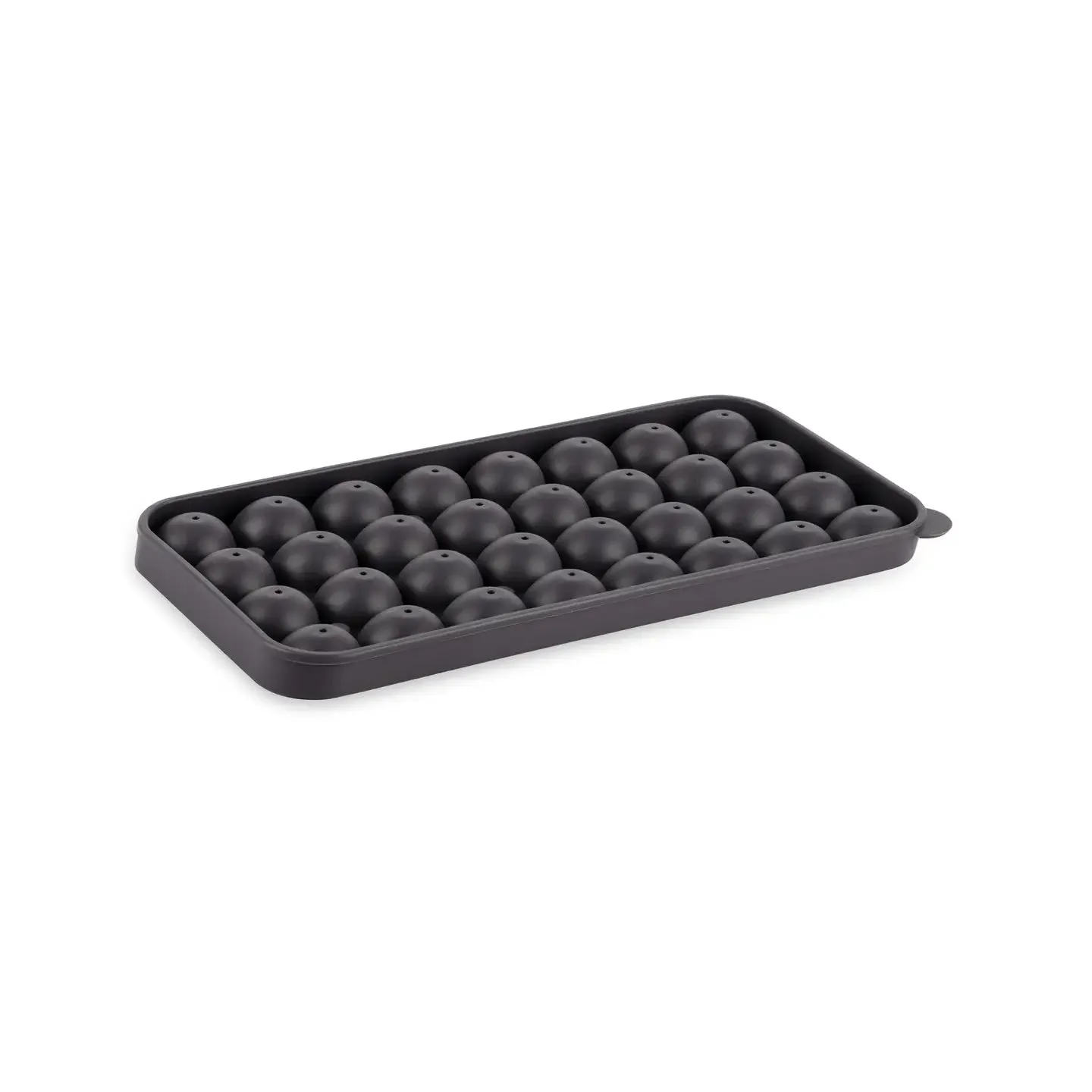 ICE BOX Reusable Silicone Ice Tray & Ice Storage- Charcoal