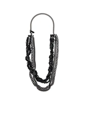 LEA/BR/BKNI BRAIDED NECKLACE