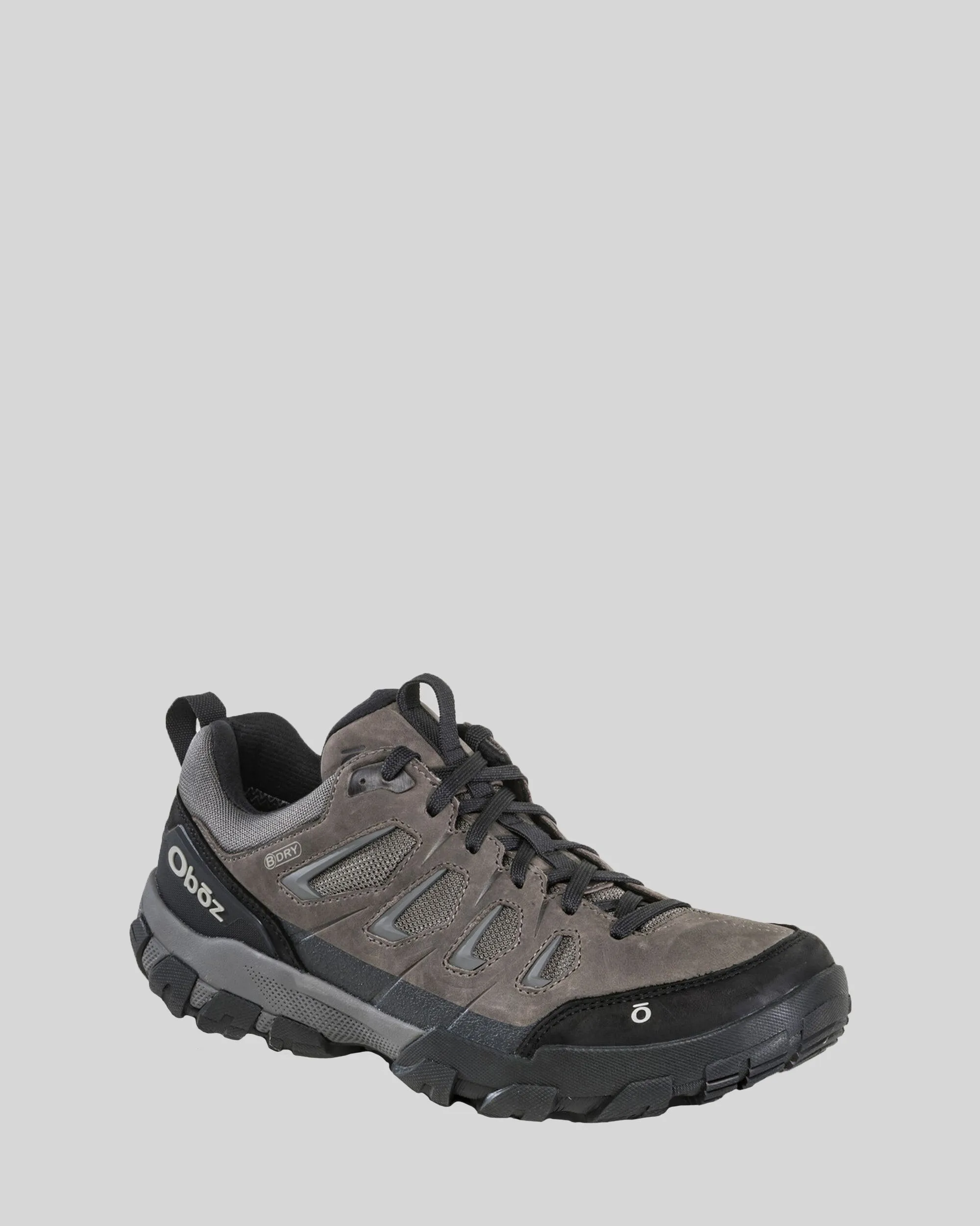 Men's Oboz Sawtooth X Low Waterproof Hiking Shoes - Wide - Charcoal