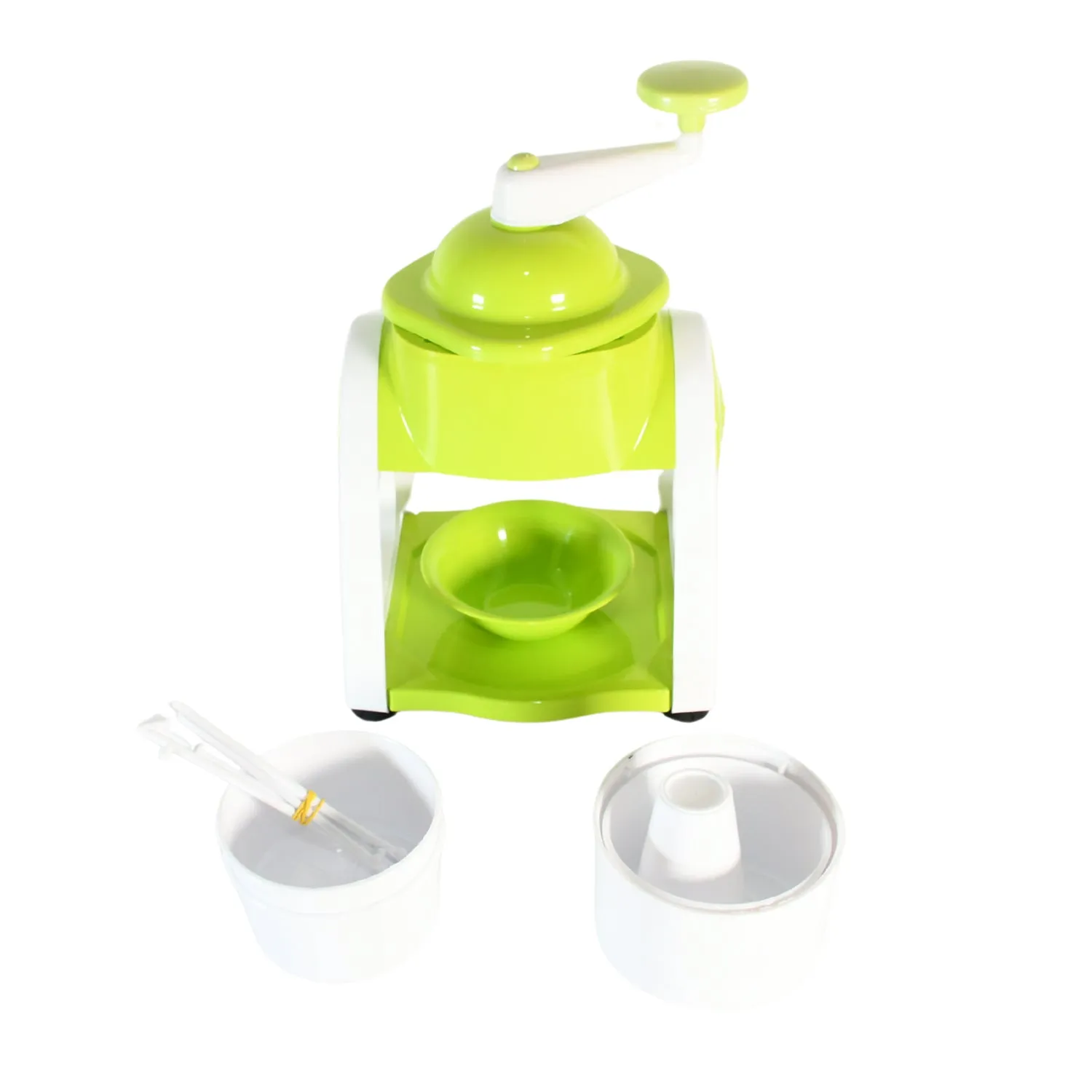 Miracle Small PlasticIce Gola Maker Ice snowmaker Machine | Ice Crusher | Indoor Outdoor Manual With Steel Blade & Anti slip Grip (1 Pc)