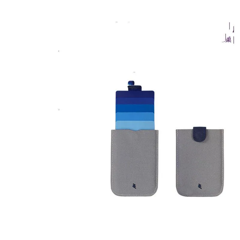 PU Leather Card Holder Men's Pop-up Card Holder