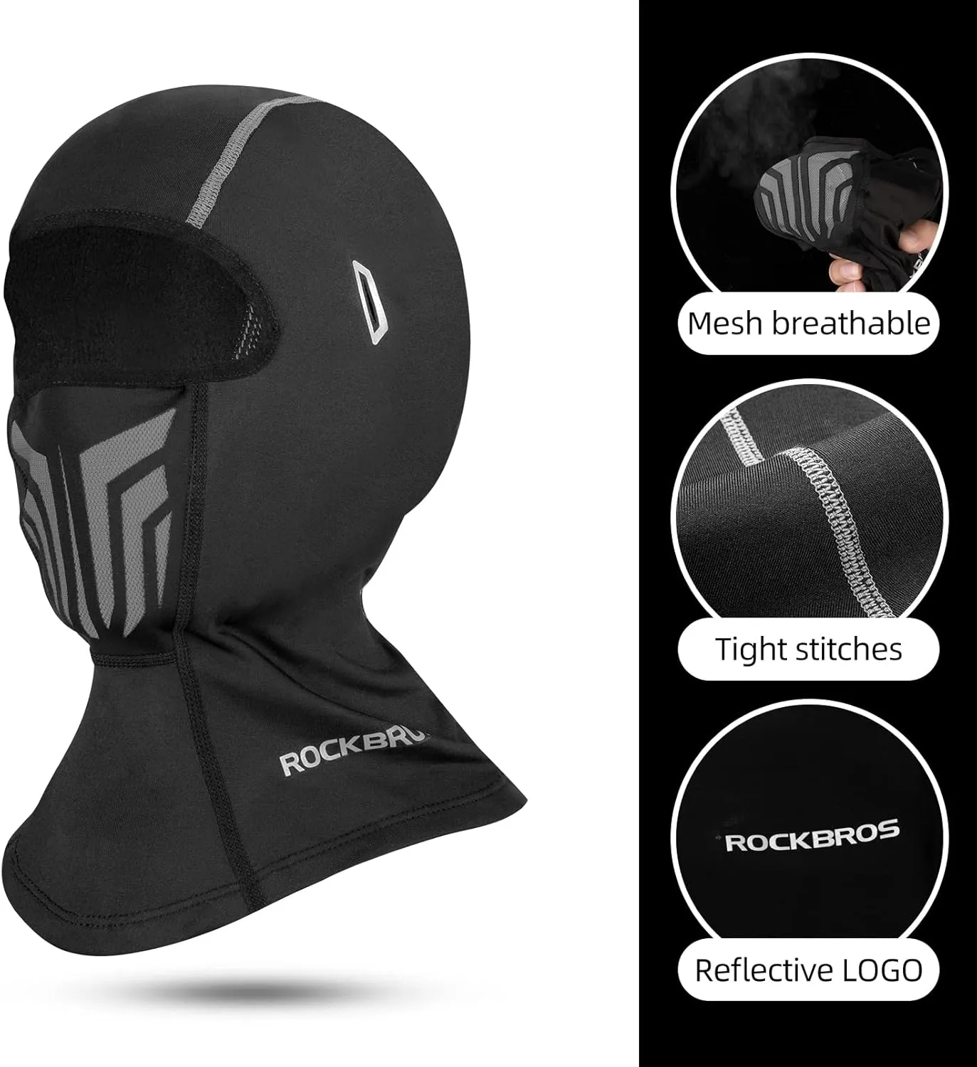 ROCKBROS Balaclava Lightweight UV Protection Face Cover