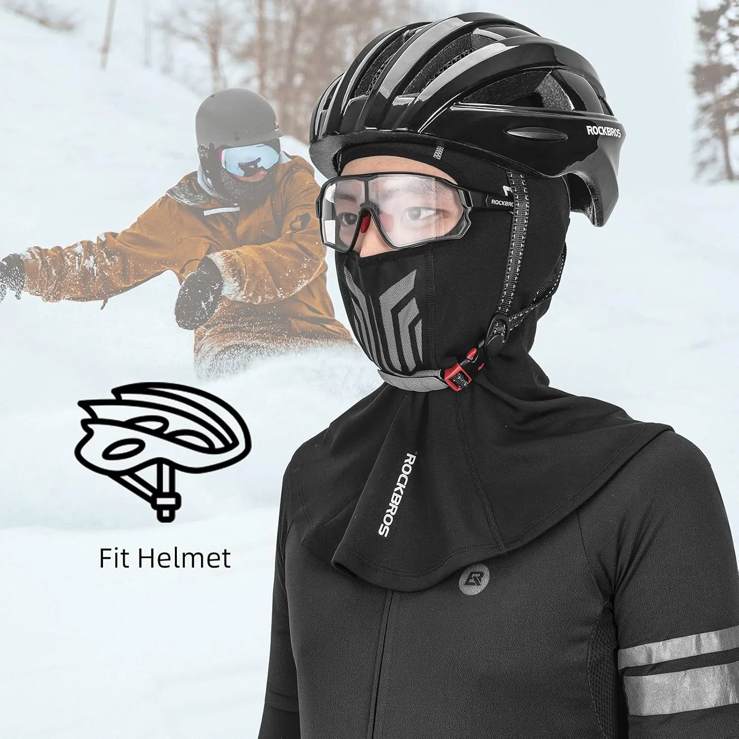 ROCKBROS Balaclava Lightweight UV Protection Face Cover