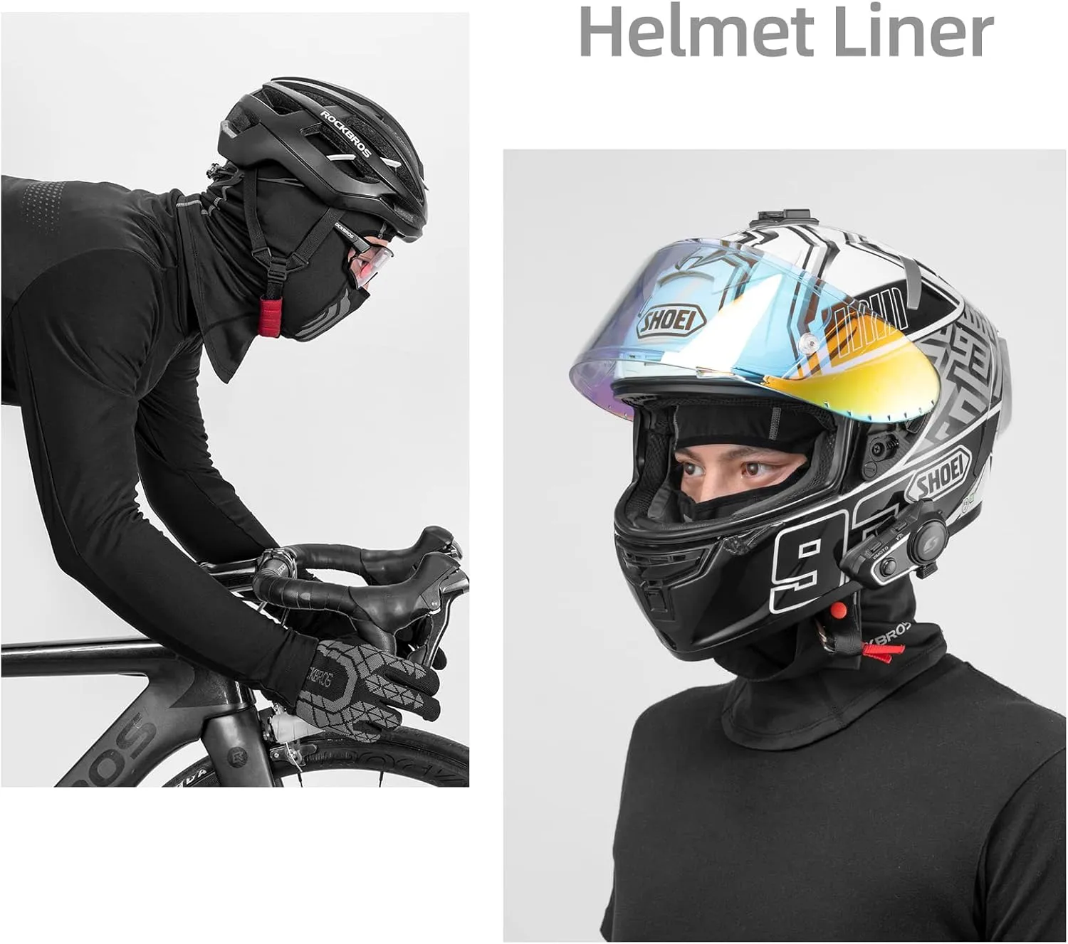 ROCKBROS Balaclava Lightweight UV Protection Face Cover