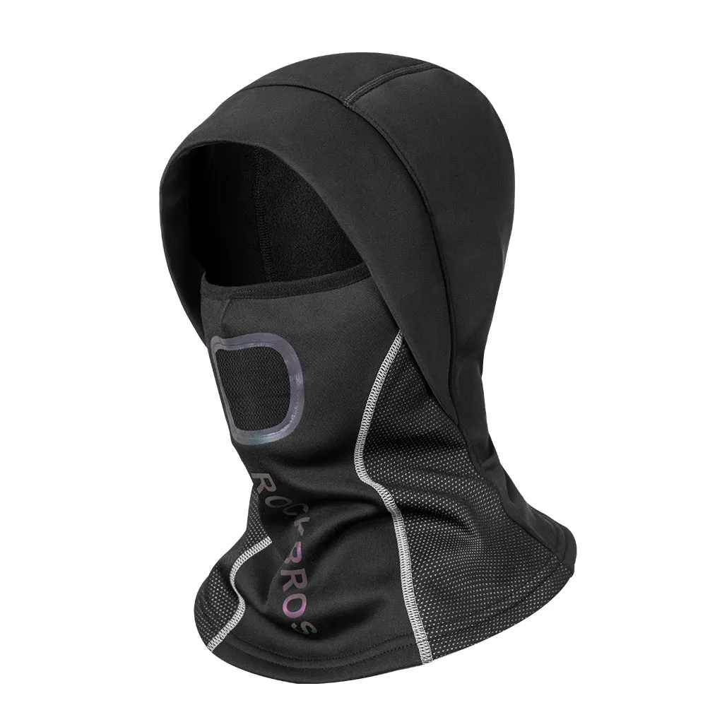 ROCKBROS Winter Balaclava Face Mask Reflective Windproof Breathable for Outdoor Sports